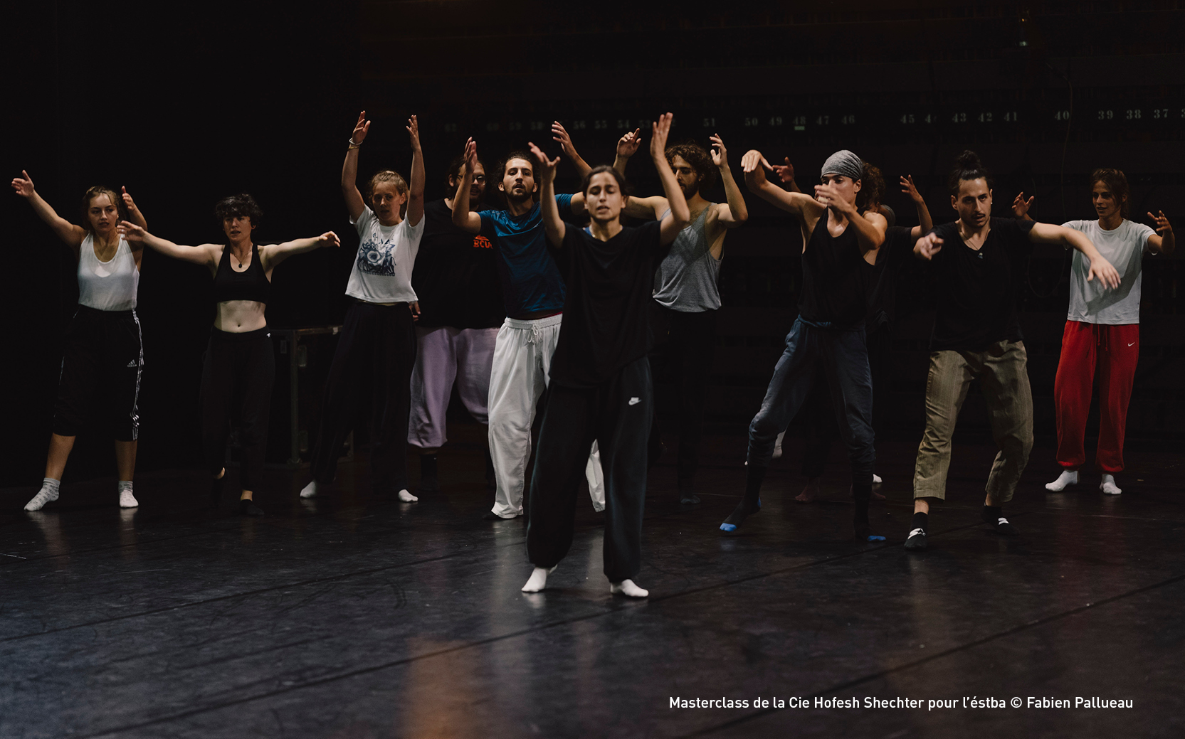 Masterclass de la Cie Hofesh Schechter pour l'éstba