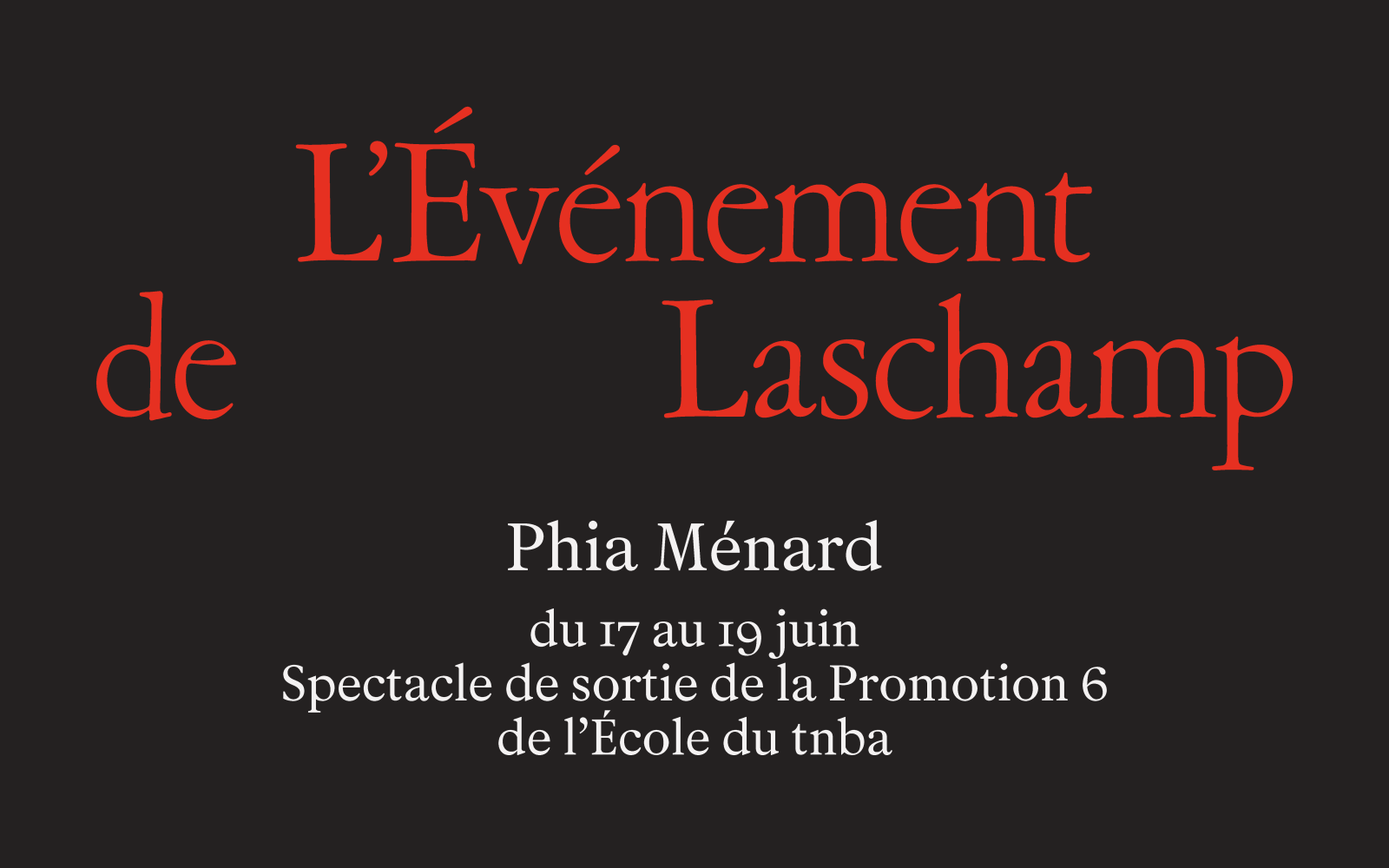 L'Événement de Laschamp